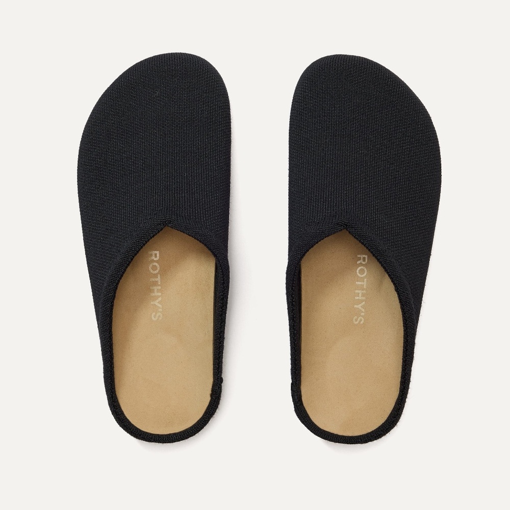 Rothy's The Casual Clog - Black Size 8